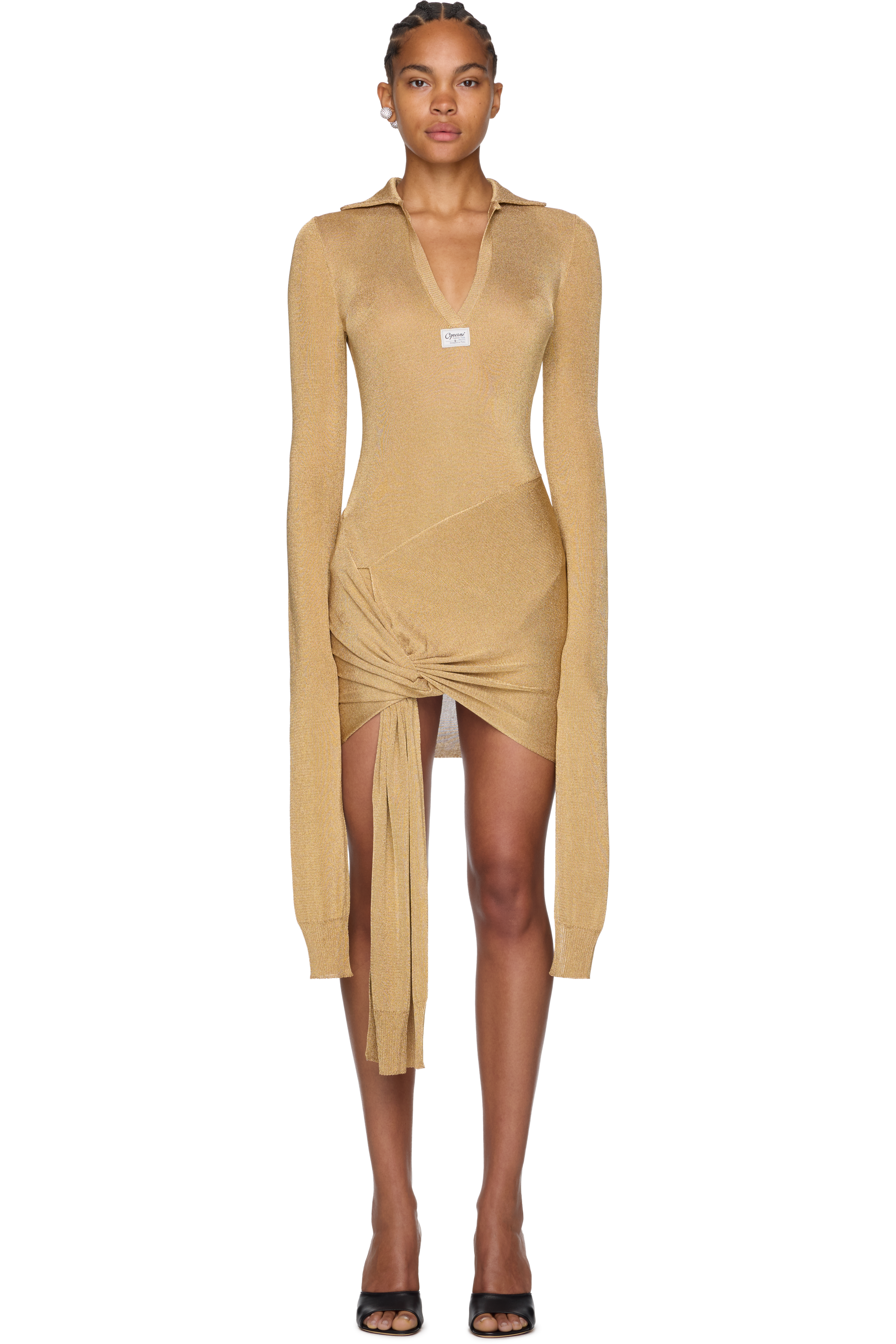 Picture of Knotted Sleeved Dress