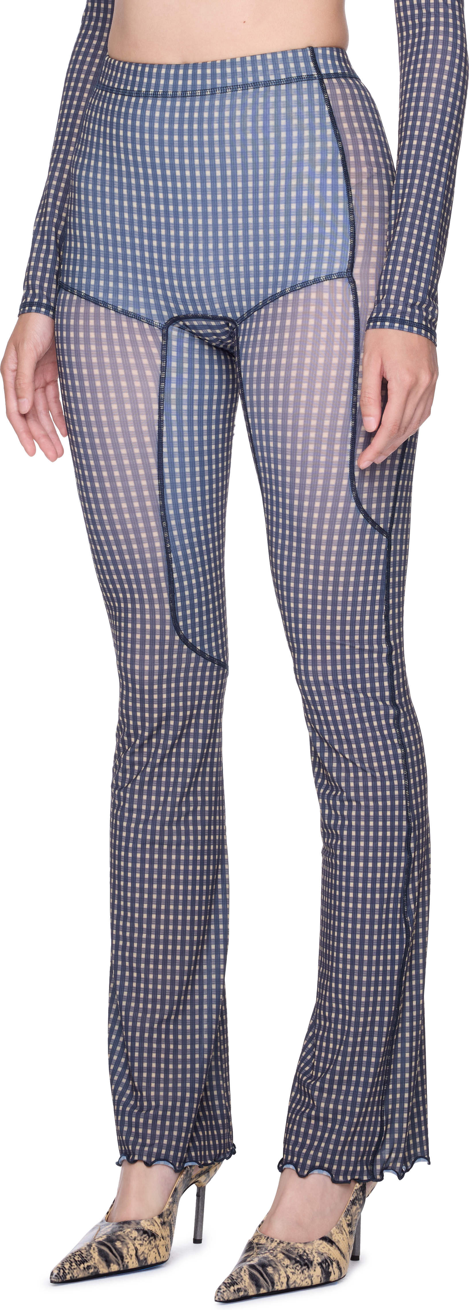 KNWLS Halcyon Mini Check Leggings