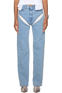 Picture of Evergreen Cut-Out Jeans