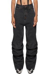 Picture of Evergreen Draped Cuff Jeans