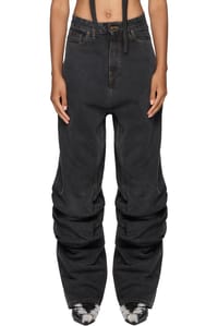 Picture of Evergreen Draped Cuff Jeans