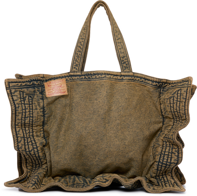 Y/Project Maxi Wire Cabas Denim Bag