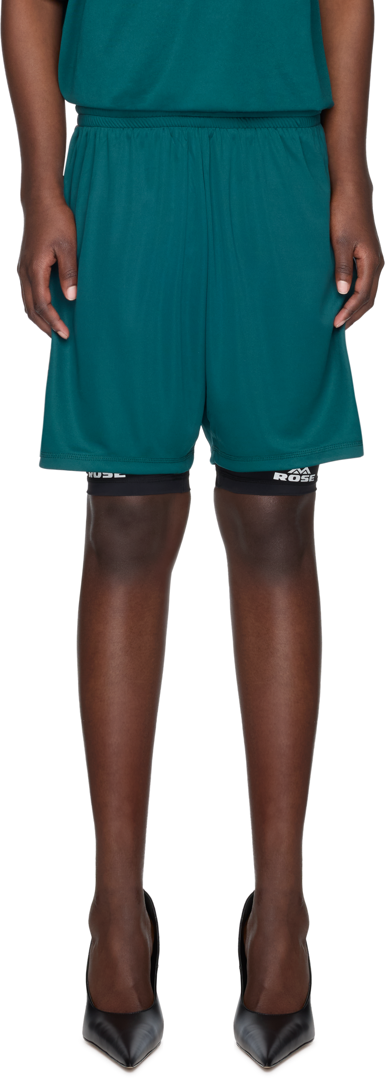 Martine Rose Double Football Shorts