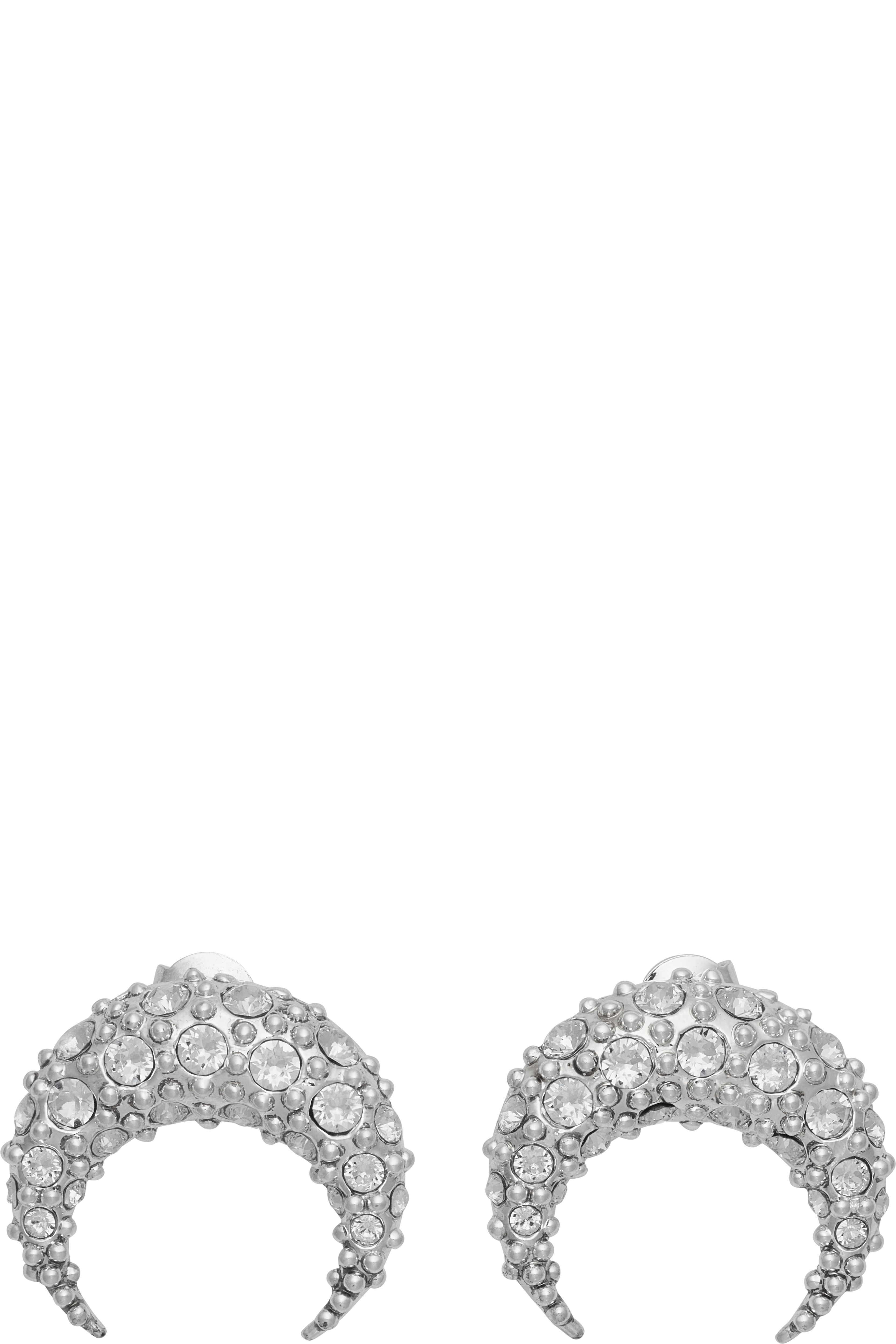 Picture of Swarovski Crystal Moon Studs
