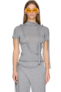 Picture of Strap Knit T-Shirt