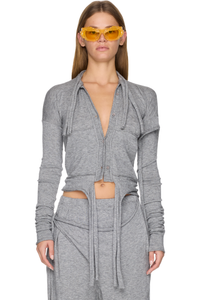 Picture of Strappy Knit Cardigan Sweater