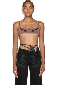 Picture of Thorn Intarsia Crop Top