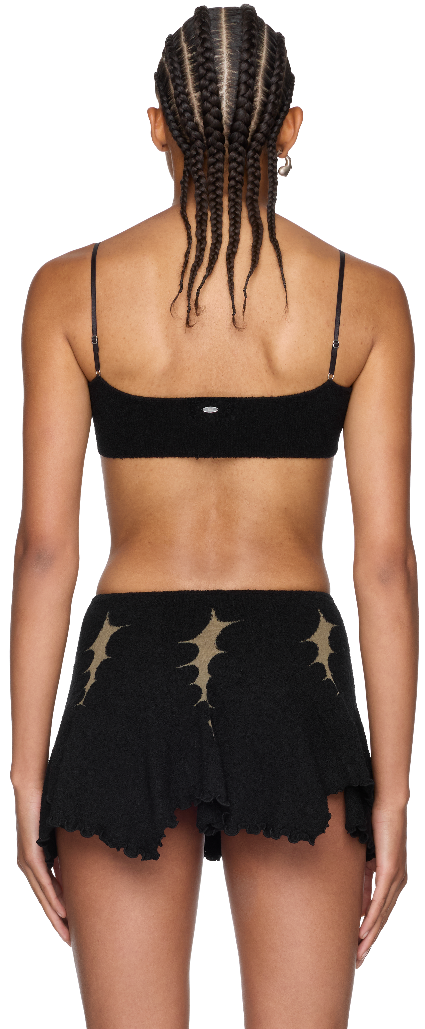 Rui Thorn Intarsia Crop Top