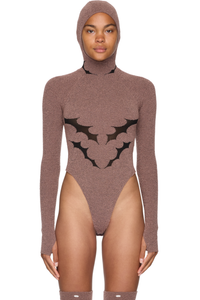 Picture of Thorn Intarsia Hooded Bodysuit