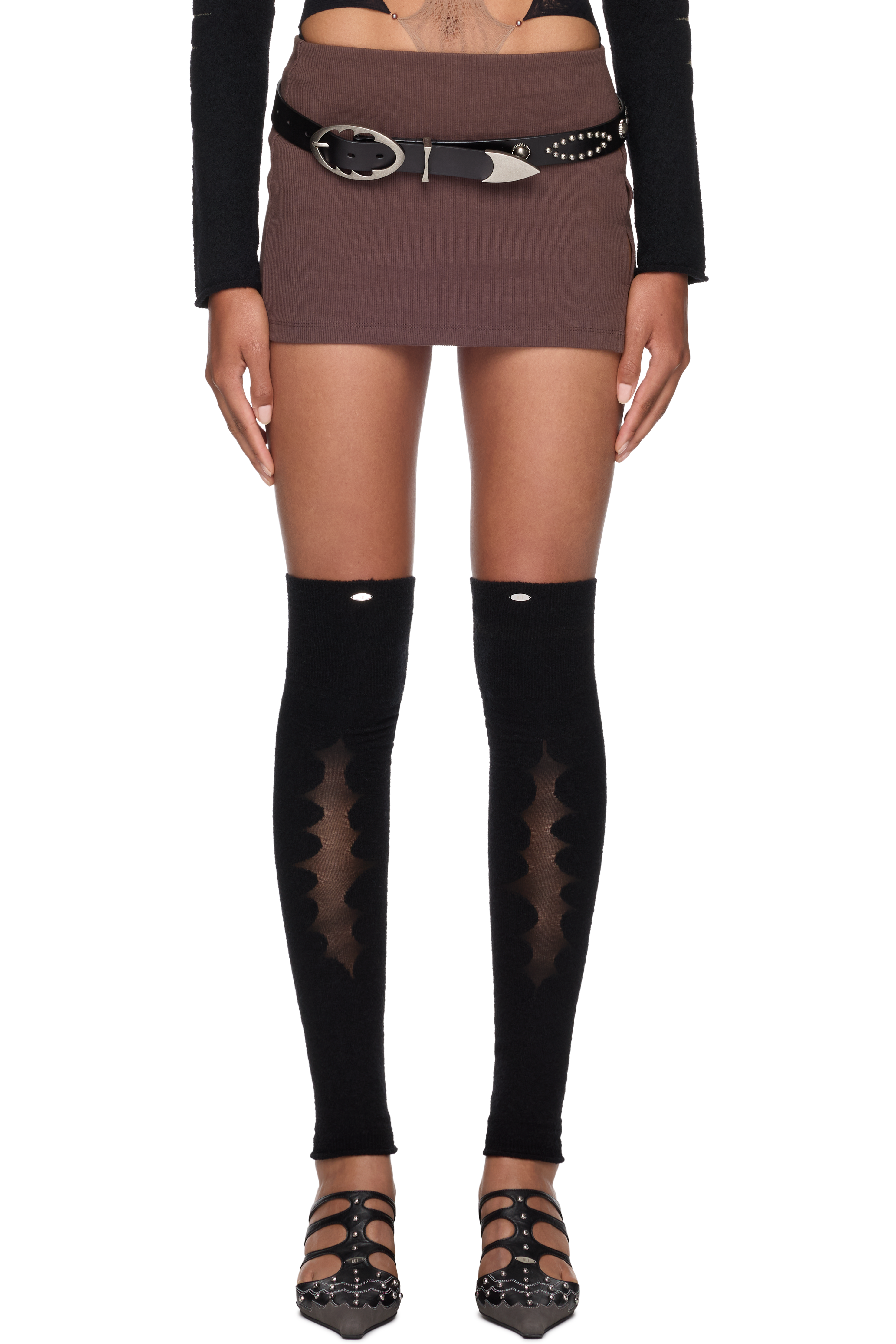 Picture of Slit Mini Skirt