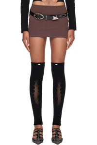 Picture of Slit Mini Skirt