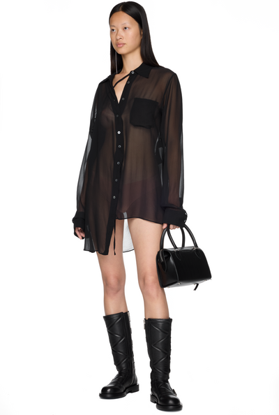 Ann Demeulemeester Rauna Chain Tassel Earrings