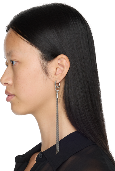 Ann Demeulemeester Rauna Chain Tassel Earrings