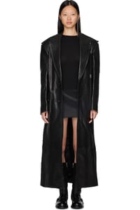 Picture of Bianca Tailored Leather Coat