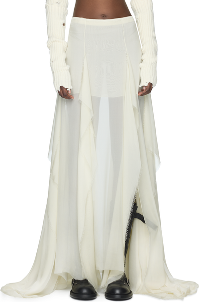 Ann Demeulemeester Saga X-Long Skirt