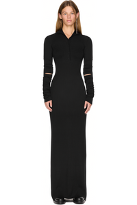 Picture of Hanzel Long Serafino Rib Dress
