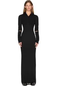 Picture of Hanzel Long Serafino Rib Dress
