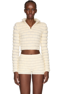 Picture of Brick Cropped Sweater Top