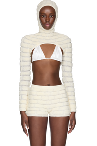 Picture of Brick Long Sleeve Bolero Top