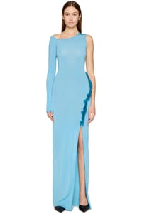Picture of One-Sleeve Asymmetric Maxi Dress