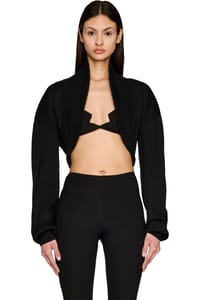 Picture of Ella Cropped Knitted Cardigan