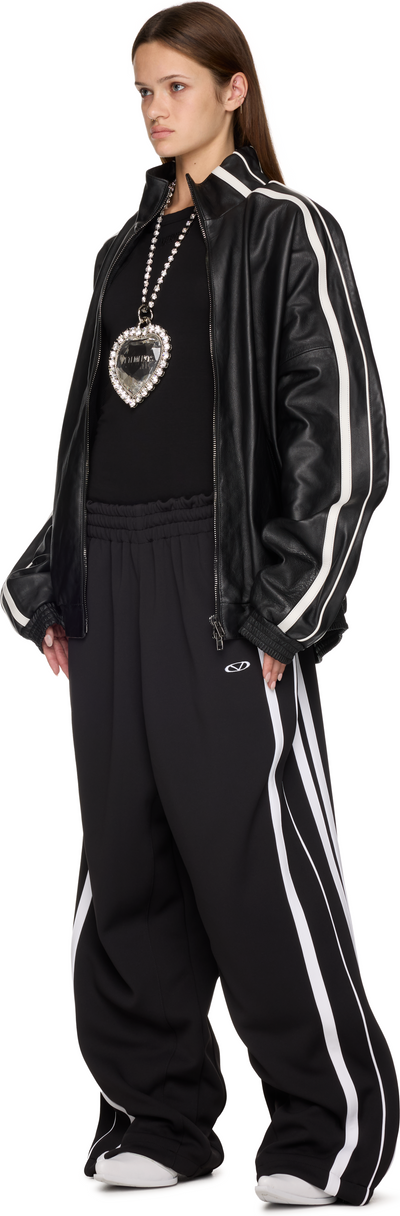 VETEMENTS Leather Gym Jacket