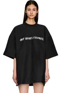 Picture of Not Mom's Favourite Metalized Wrinkled T-Shirt
