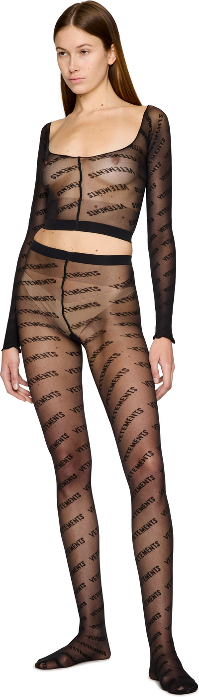 VETEMENTS Logo Stockings Top