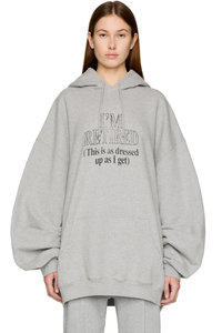 Picture of I'm Retired Oversized Hoodie Top