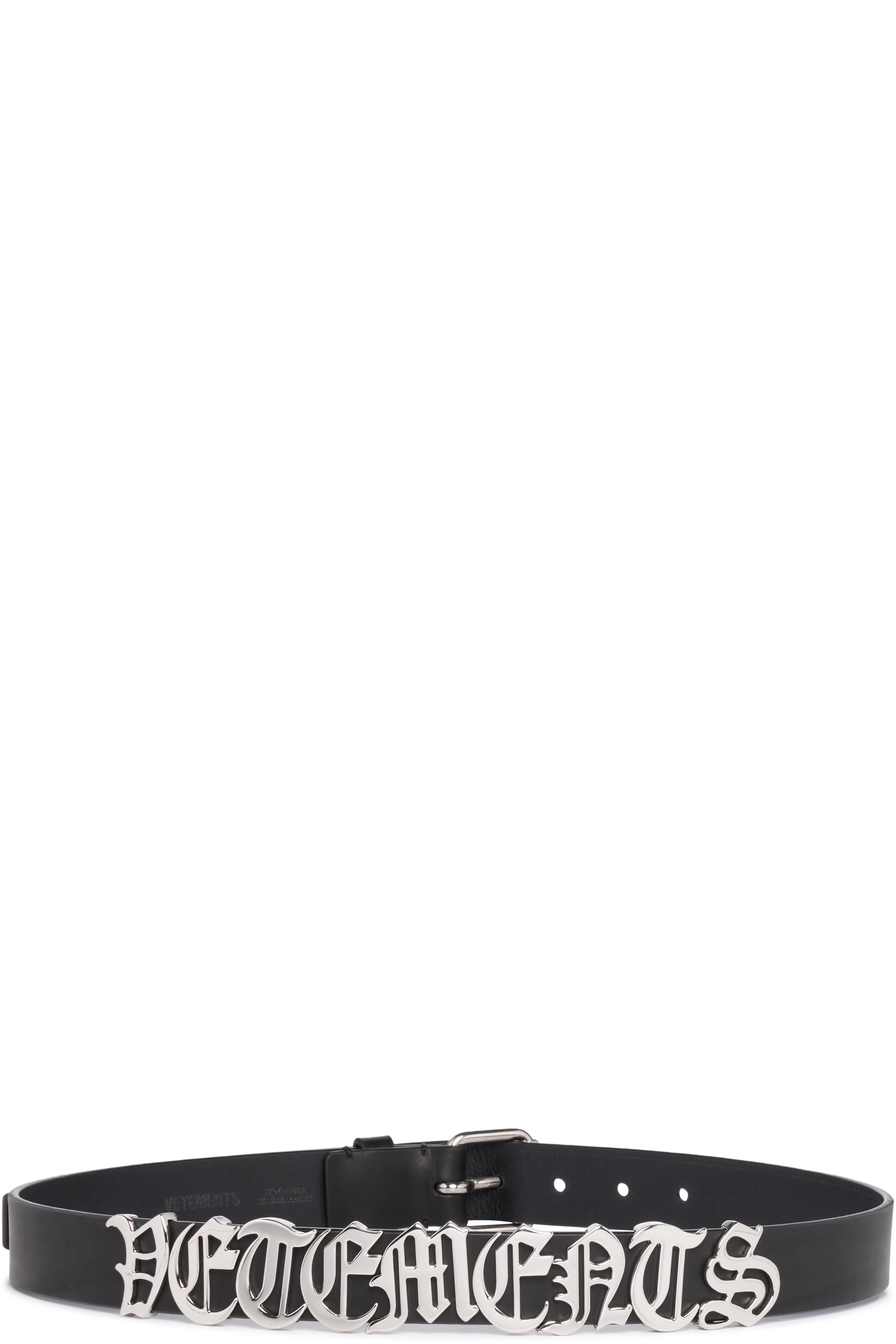 Picture of Vetements Gothic Logo Belt