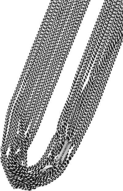 Ann Demeulemeester Jasmi X-Long Chain Necklace