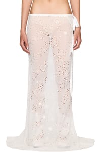 Picture of Sheila Long Bias Embroidered Skirt