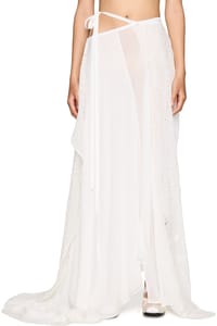 Picture of Sirka Deconstructed Asymmetric Long Skirt
