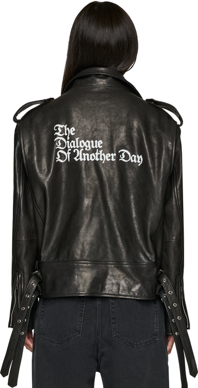 Ann Demeulemeester Flavia Perfecto Leather Jacket