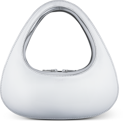 Coperni Mirrored Baguette Swipe Bag