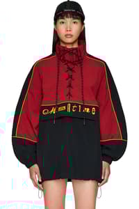 Picture of Lace Up Pullover Jacket