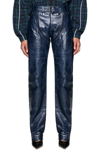 Picture of Zip Chap Leather Trouser