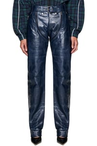 Picture of Zip Chap Leather Trouser