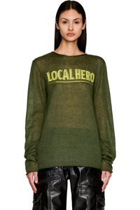Picture of Local Hero Fine Intarsia Sweater