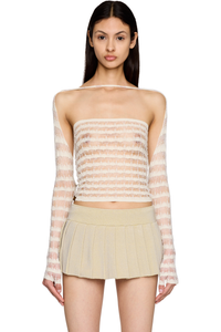 Picture of Allea Lace Off Shoulder Top