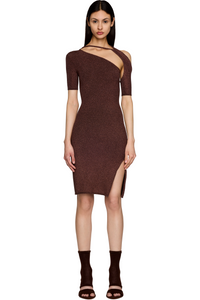 Picture of One Shoulder Metallic Wonder Dress