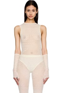 Picture of Rib-Knit Halter Bodysuit