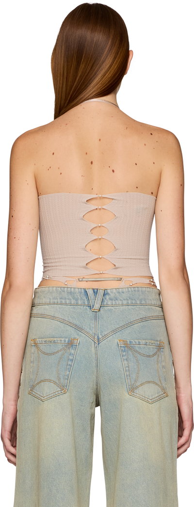 Rui Button Halter Neck Tank Top
