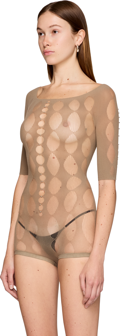 Rui Semi-Sheer Bodysuit