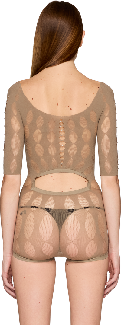 Rui Semi-Sheer Bodysuit