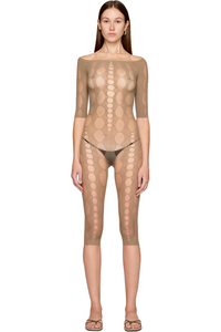 Picture of Semi-Sheer Unitard Catsuit