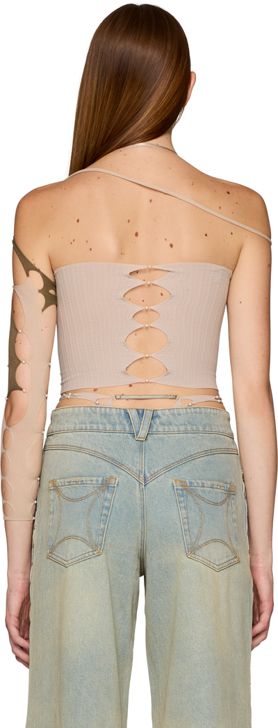 Rui Intarsia Cutout Arm Sleeve