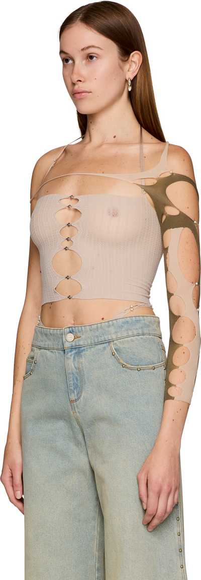 Rui Intarsia Cutout Arm Sleeve