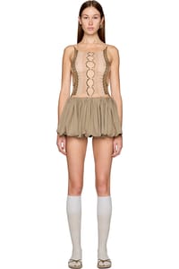 Picture of Ripple Combo Bubble Mini Dress