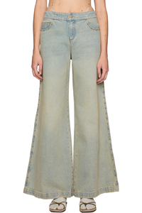 Picture of Baggy G-String Rivets Jeans